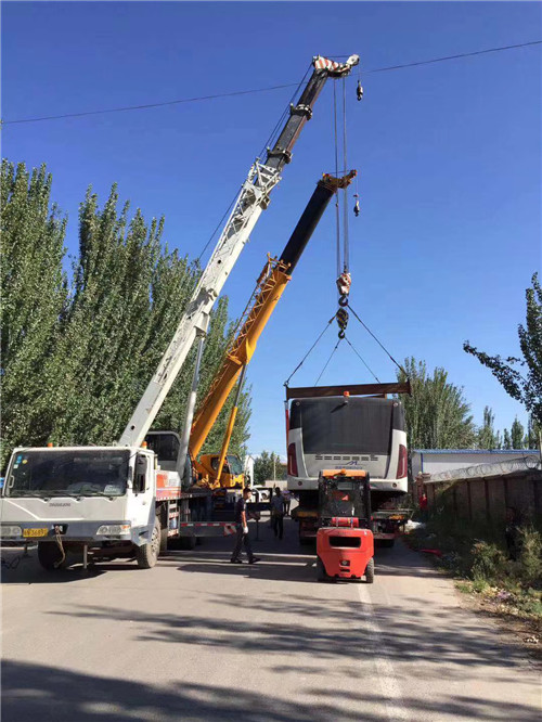 盐山县港口集装箱搬运案例